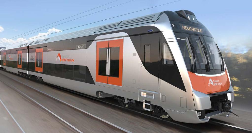 Strategy 22 Create higher speed connections to Sydney to encourage new employment opportunities The express train from Newcastle to Sydney takes approximately 2.5 hours.