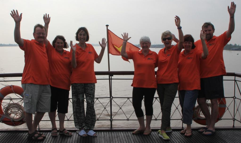 Safety First! Hi to all PMC members Sailing the Mekong Oct.