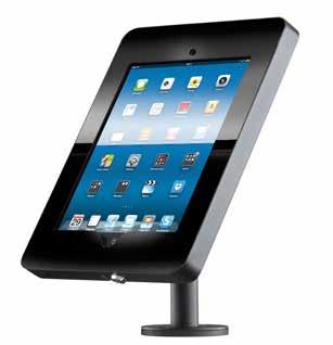 Light & easy to setup counter configuration Counter Mount ipad display unit can be fitted to