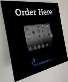 A cost effective and versatile tablet display solution for any showroom, reception, or public