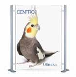 high impact static displays Complete Centro range compatibility Six poster display configurations We have