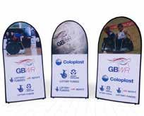 branding opportunities at outdoor events made easy, UV inks & weather resistant, Pop Out Banners are