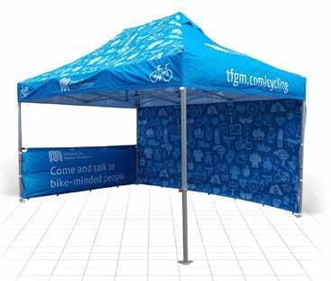 Premium Combine shelter & outdoor podium Shelter outdoor displays Made from durable polyester,
