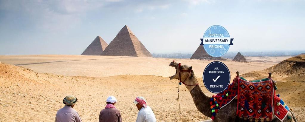 SPLENDOURS OF EGYPT MARCH 25 APR 6, 2019 Egypt s vast wealth of antiquities take centre stage here.