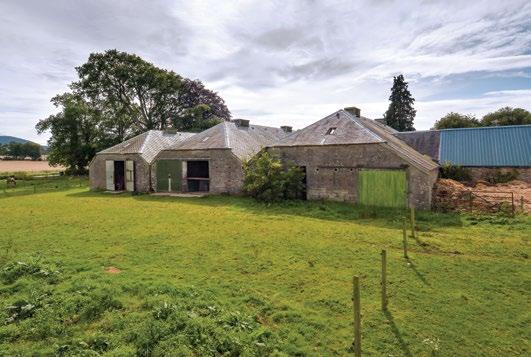 Lot 2 A range of stone barns forming the northerly side of the farmyard and which amount to approximately 441 square metres.