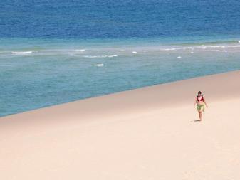 and freshwater lakes Take long walks on the beach Enjoying a splash in the Indian Ocean - safe swimming is available directly from the beach even at low tide Highlights of this Itinerary This is the