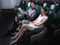 Aviation Division The new premium economy class features a new seat and entertainment system and more space. Dragonair flies to 44 destinations in Mainland China and elsewhere in Asia.