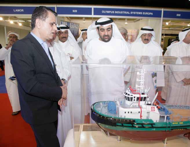 The exhibition was inaugurated by Dr Rashid Ahmad bin Fahad, Minister of Environment and Water.