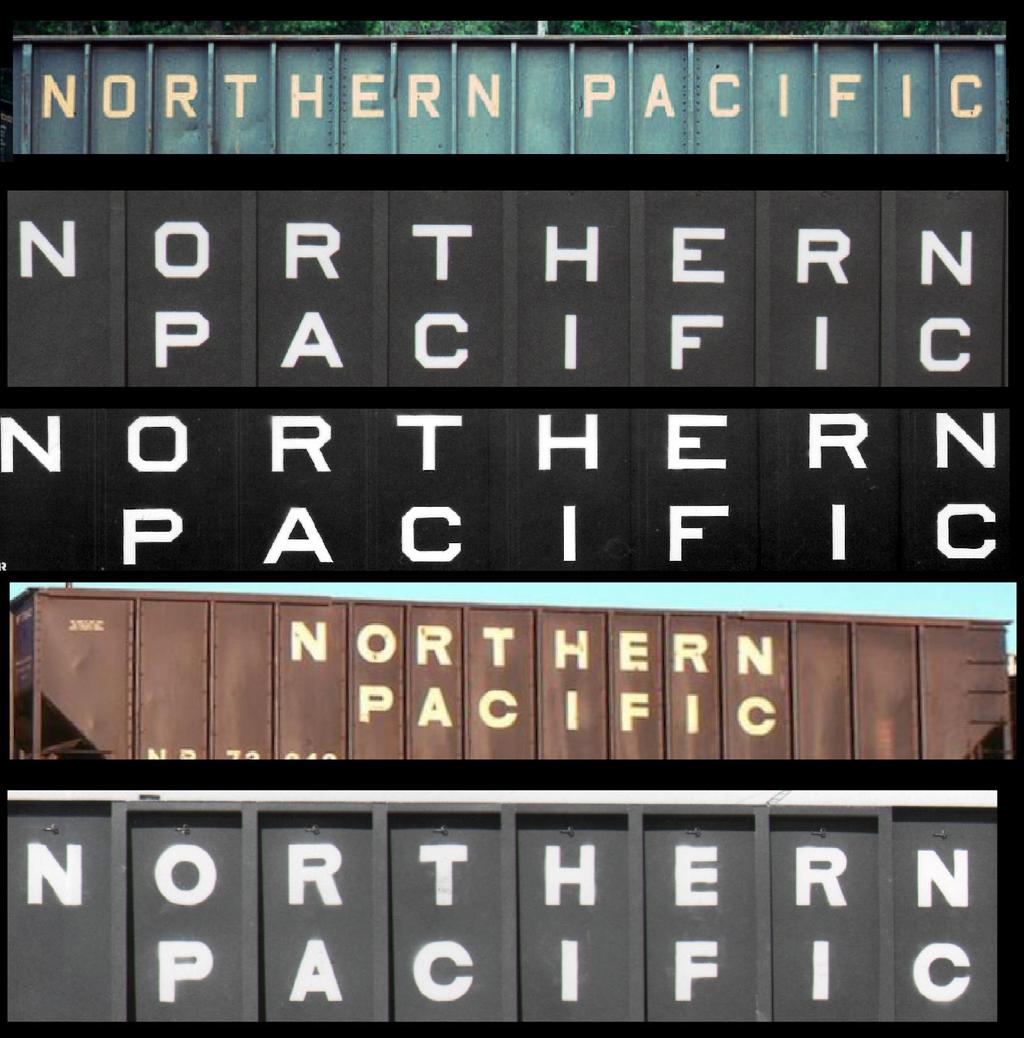 Billboard NORTHERN PACIFIC Appears 1965 18 height Three