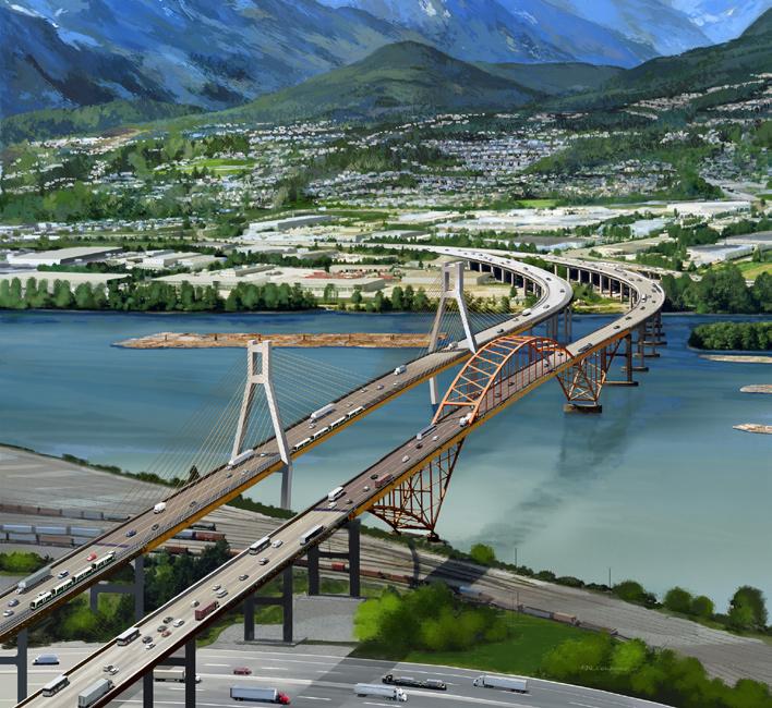 In Procurement Description Status Port Mann/ Highway 1 The project includes widening of Hwy 1, building a new bridge at the Port Mann crossing, upgrading interchanges and improving access and safety