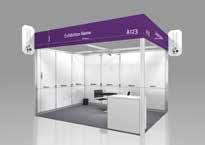 1 x lockable cupboard. SPACE ONLY (MIN 24 SQM) AED 1,540/ USD 425 PER SQM Open floor space for exhibitors who wish to design & build their custom stands.