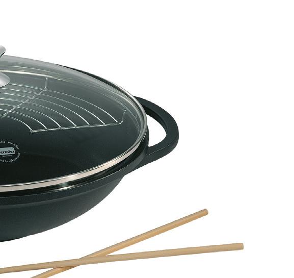 Professional vario click induction Frying pan Sauté pan Grill pan Break- and heat-resistant, tempered safety glass 031113 Ø 20 cm H 4.