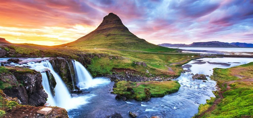 GRAND TOUR OF ICELAND July 15-26 (Additional tour departures are available) Ring Road, West Fjords, Reykjavik, Snæfellsnes Peninsula, Akureyri and South Coast Lava cave on the Snæfellsnes Peninsula,