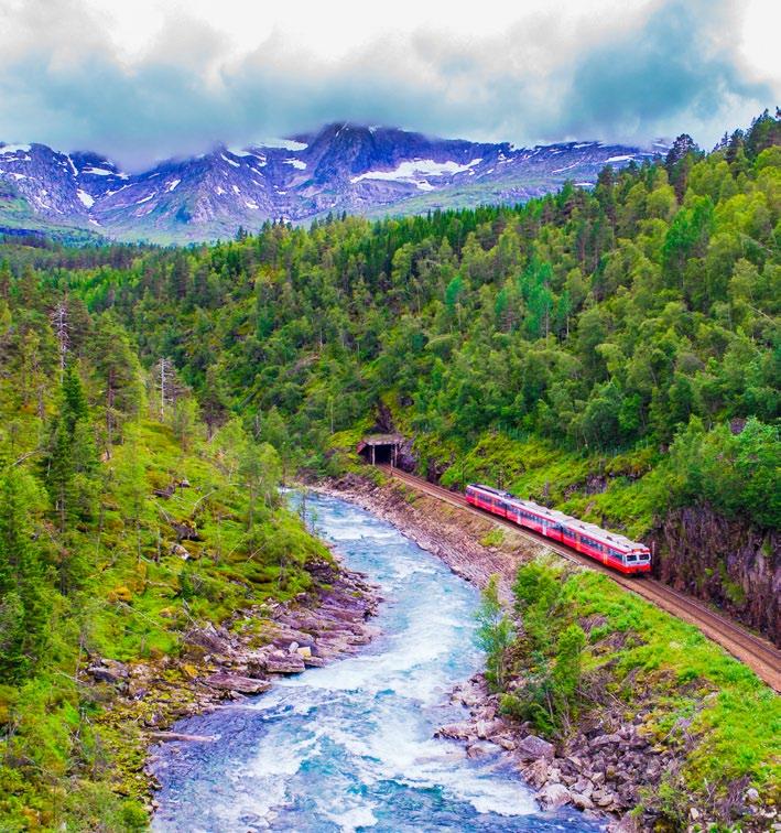 3-day Norway in a Nutshell tours are also available from Oslo to Bergen or Bergen to Oslo. Price from $735 per person based on double occupancy.