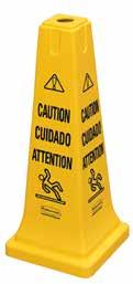 Safety Cones and Accessories Safeguarding against slip-and-fall accidents in high-traffic areas like supermarkets, shopping centres and other public buildings.