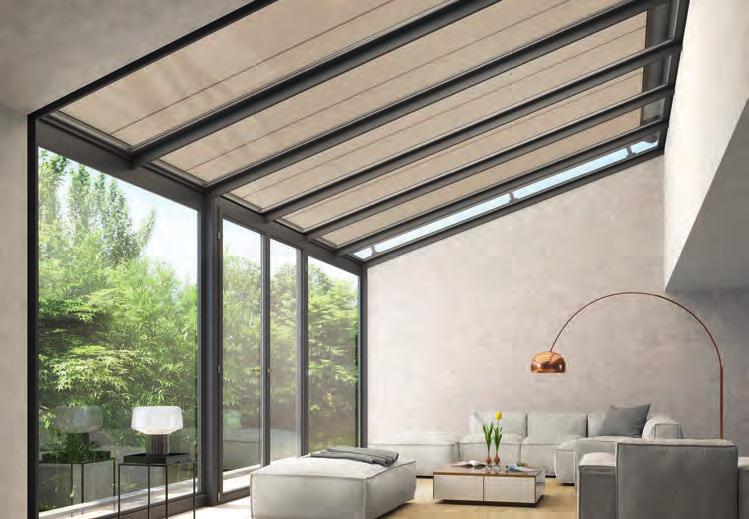 weinor WGM Top The over roof conservatory awning for a perfect environment all year round Thanks to its flexible construction the WGM Top from weinor fits over almost any building project, from