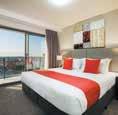 EDGROK Quest Rockhampton 1 & 2 Bedrooms Stylish and modern serviced apartments situated on the riverfront in the CBD, with stunning river and city views.