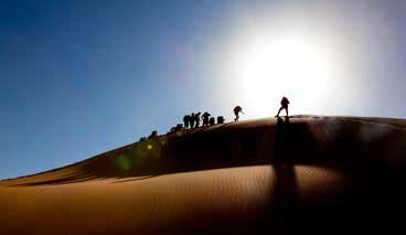 the magnificent dunes of Chigaga Experience the minimalist existence and solitude of nomadic desert life Suitable for experienced adventurers and