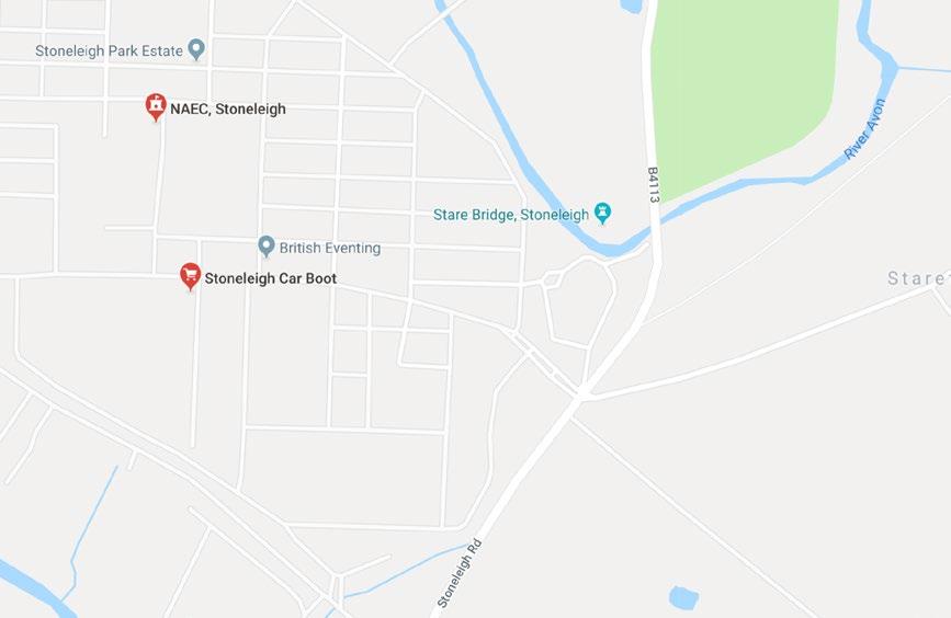 GETTING TO NAEC Stoneleigh By Car From London / M40 Leave the M40 at junction 15 and head on the A46 towards Coventry Follow the signs to Stoneleigh Park Main Entrance or NAC on the B4113 From the M6