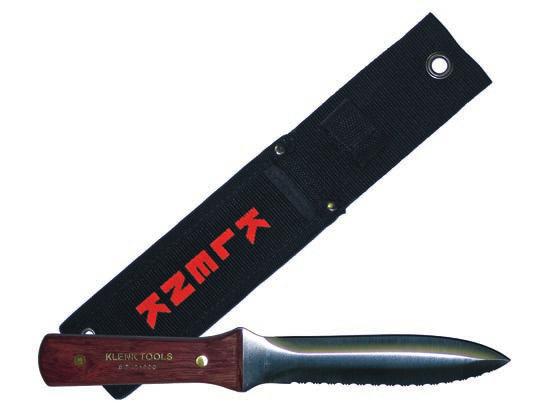 DM90110 Optional knife sheath, leather, for dual duct knife (sold separately) 0.400 lbs.