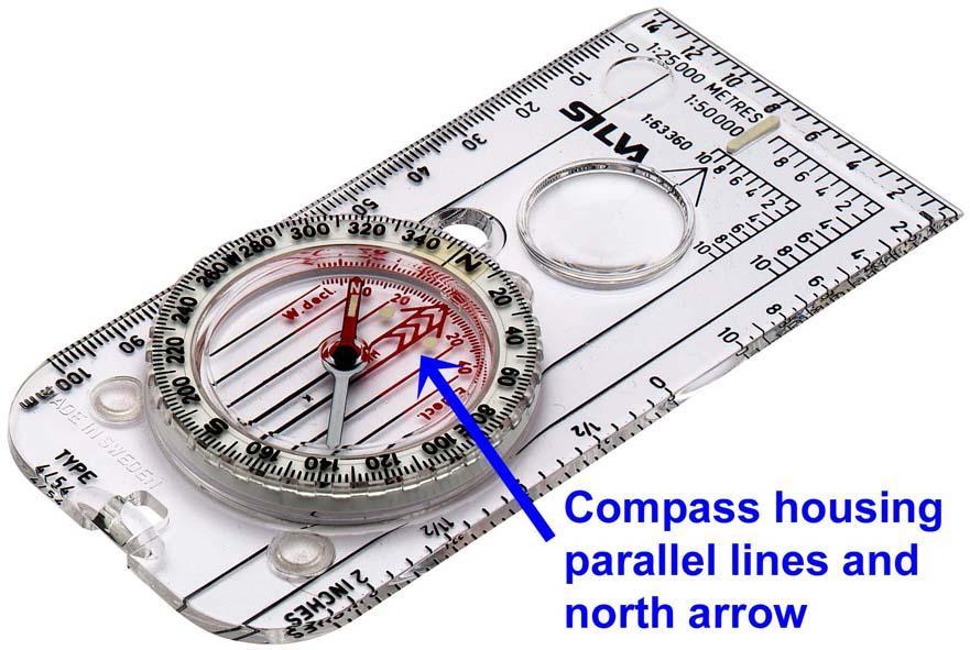 The tunable thing on your compass is called the compass housing.