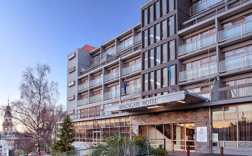 The Hotel Enjoying a commanding position with superb views over the city, Kingsgate Hotel Dunedin offers a total dedication to excellence in guest service, modern comfort and attention to detail.