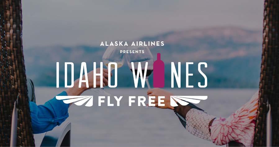 Idaho Wines Fly Free New promotion by Alaska Airlines First case of Idaho