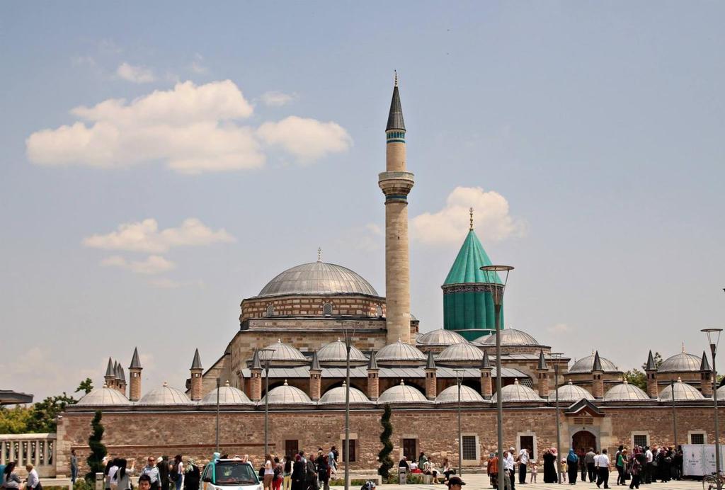 *Breakfast at the hotel then you have Konya tour *Visit the Tomb of Rumi in the Museum of Mevlana, an importantplace of pilgrimageformuslims.