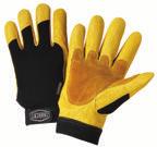 S-3XL 86350 Cut and Sew Premium Grain Cowhide Wing Hook & Loop Yellow/Black S-2XL 5500 Cut and