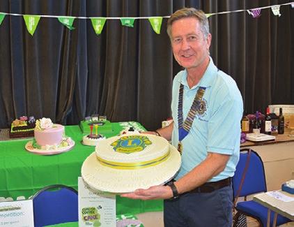 Stowmarket Lions celebrates raising 1 million with coffee and cake The fundraising event was attended by Councillor