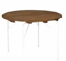 10 779 Table, foldable Beech table top (laminate) w 80 cm, h 74 cm, l