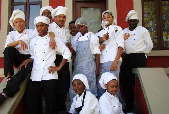 Reflection of the month The role of Technical and Vocational Education and Training - Part II Graduates of Namibia Institute of Culinary Education (NICE) in uniform at all times!