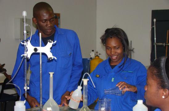 Reflection of the month The role of Technical and Vocational Education and Training - Part II Trainees at Namwater in the Process Plant training. H. Ujambala.