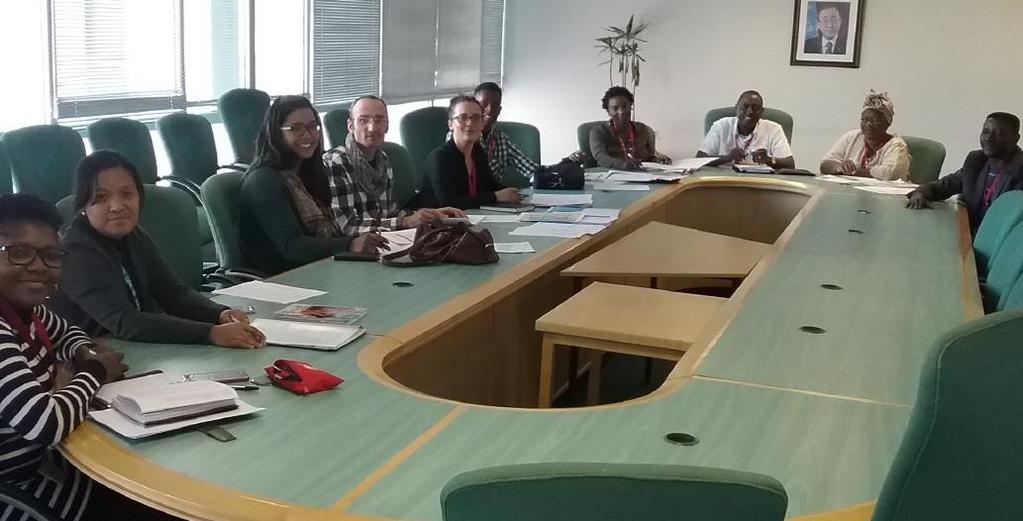 Out-Of- School Stakeholder Consultations underway Some members of the Out-Of- School Steering Committee attending a meeting held 26th May 2016 at the UN House in Windhoek EDUCATION UNESCO and a