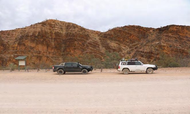 Arkaroola was just an overnight stop but we had a quick look at the Pinnacles and the Bolla Bollana mine ruins a few kilometres west of the village before hitting the dry dusty track north to meet