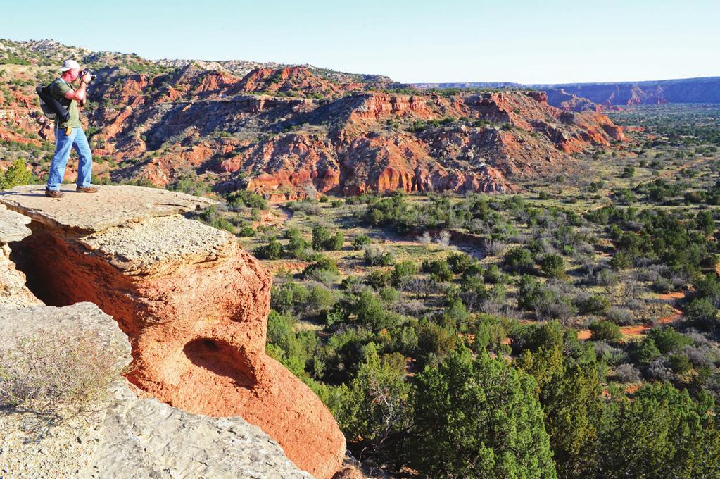 TOURS The colorful scenery in Palo Duro Canyon