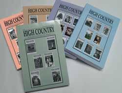 Books & More Sale Prices Good Through 12/15/15 High Country Annuals, A whole year of High County magazines wrapped up in one attractive package.
