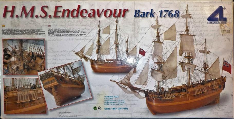 Launched in 1764 as the collier Earl of Pembroke, the Royal Navy purchased her in 1768 for a scientific mission to the Pacific Ocean and to explore the seas for the surmised Terra Australis Incognita