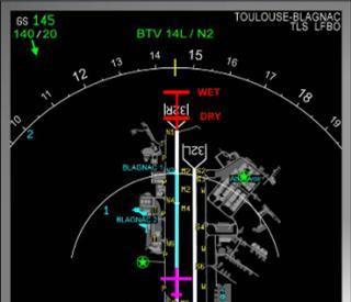 consistency with FAA TALPA rule and computation philosophy Avoid any additional tuning by airline In obvious complement of the necessary need to fly stable approach PFD and HUD (if installed) (Below