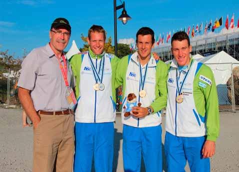 Medals for Slovenia at Canoe Slalom World Championship Slovenia s canoeists bagged three medals on September 20 and 21 at the ICF Canoe Slalom World Championships in Deep Creek, Maryland.