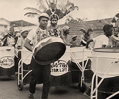 In the 1930s, Steelpans (steel drums) were invented and became widely used at Carnival, replacing the tamboo bamboo.