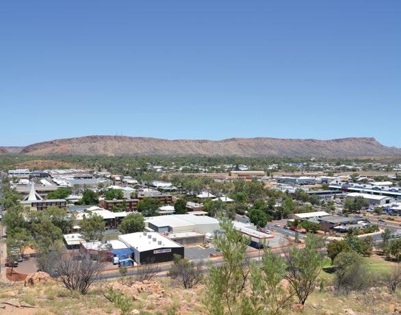 AROUND A TOWN LIKE ALICE Known as Australia s outback pioneering town, visitors to Alice Springs are surprised to discover its underground café culture, contemporary art scene and laid-back lifestyle