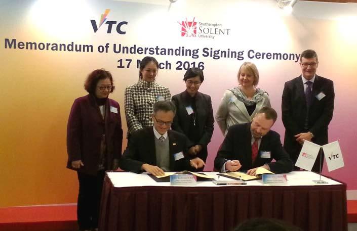 Signing Ceremony between VTC and