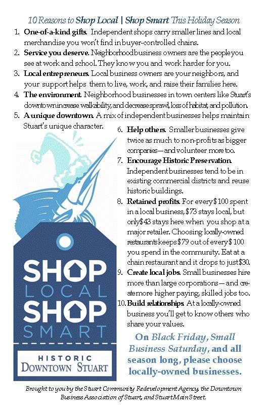 Shop Local Shop Smart to Give