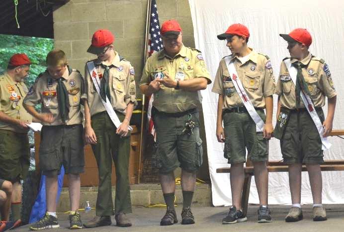 " Arrowmen may "seal" their membership after ten months by demonstrating their knowledge of the traditions and obligations of the OA and then participate in an induction ceremony.