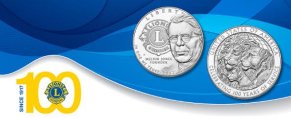 The Centennial Commemorative Coin has been released and many of you already have purchased one! For each coin sold, $10.00 will be paid to LCIF.