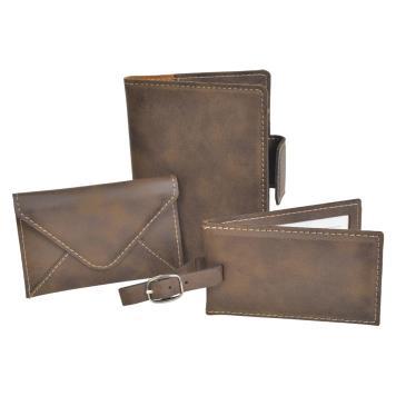 Material: Sueded Leatherette (PU) Price Range: $19.25 - $24.