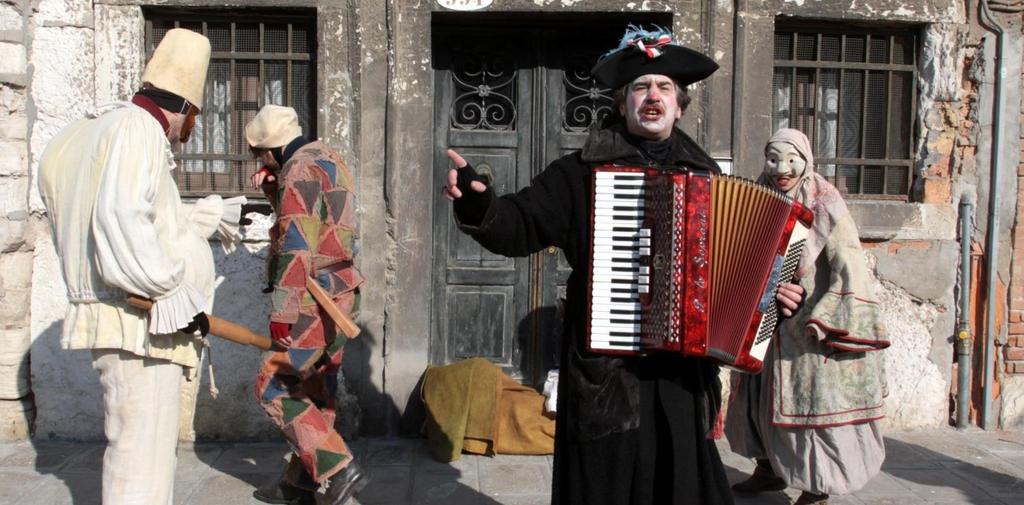 Carnival of Venice 2019 special projects Personalized shows The Carnival is not only for the tourists in St.