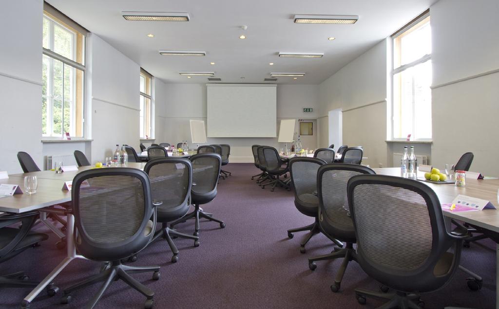 meal Meeting room hire Flipchart, LCD screen, projector and stationery Unlimited Wi-Fi Complimentary parking Morning and afternoon break time snacks 3 course buffet lunch or working lunch Unlimited