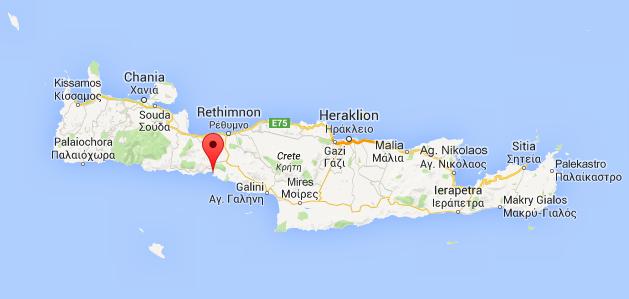 Map Of Crete Hotel Souda Bay (location pinned) Itinerary Please use the live links to learn more DAY Day 1 ACTIVITY Arrival at Souda Bay August